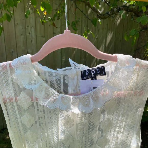 White POL Layla summer lace dress - Picture 4 of 8